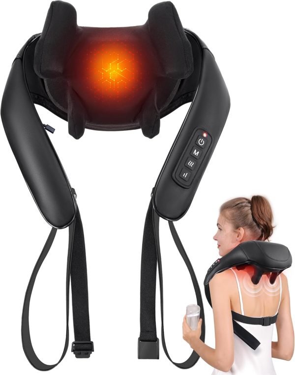 Best Cordless Shiatsu Massage Pillow With Heat For Pain Relief