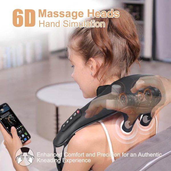 Best Cordless Shiatsu Massage Pillow With Heat For Pain Relief - Image 4