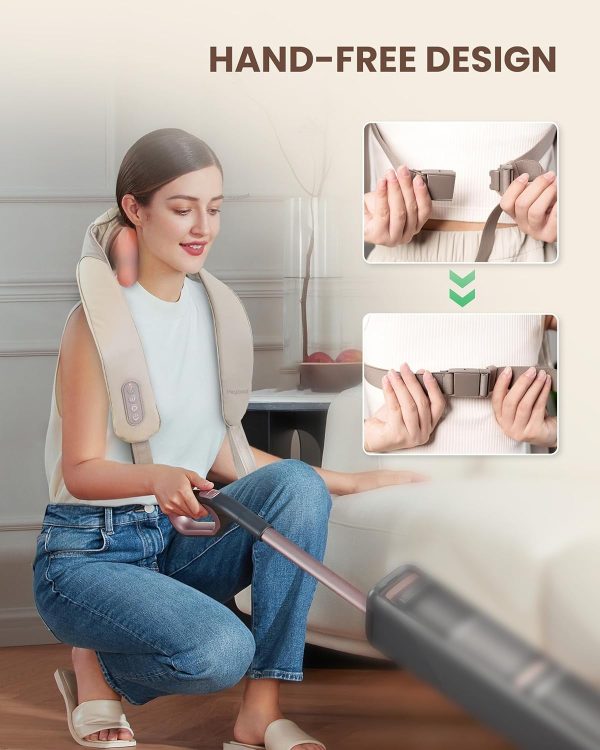 Best Cordless Neck Massager With Heat - Perfect Gift For Pain Relief - Image 5