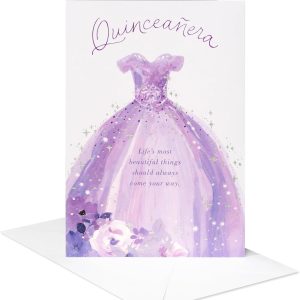 Beautiful Quinceañera Card By American Greetings