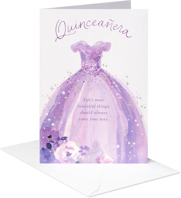 Beautiful Quinceañera Card By American Greetings