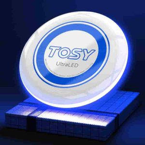 Tosy Ultraled Flying Disc – 16m Colors, Rechargeable Gift