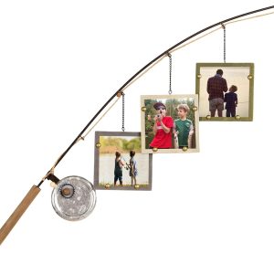 Best Wood Fishing Pole Picture Frame For Wall Decor