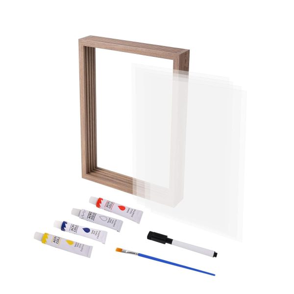 Best Family Handprint Kit With Wooden Frame & Non-toxic Paints - Image 4