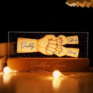 Best Personalized Dad Night Light - Perfect Father's Day Gift