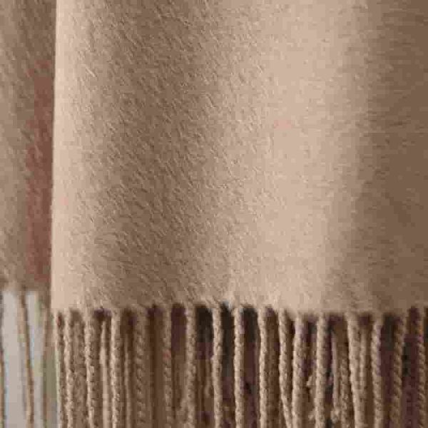 Silk Throw Blanket With Fringe - Soft & Breathable - Image 4