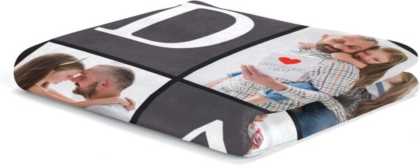 Best Custom Photo Blanket For Dad - Personalize Now! - Image 2