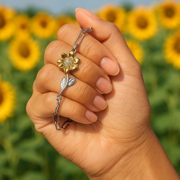 Best Sunflower Bracelet Gift Set For Mom - Thank You Mom - Image 6