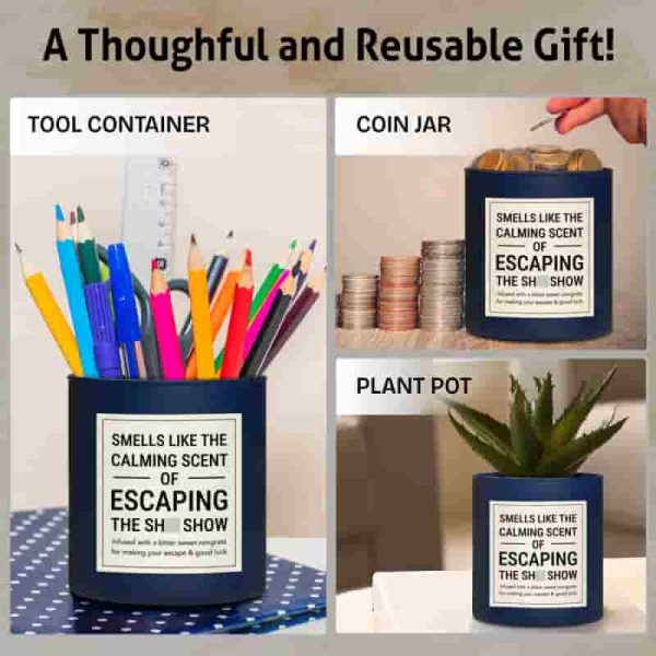 Best Retirement Farewell Gift - Funny 8 Oz Candle For Coworkers - Image 6