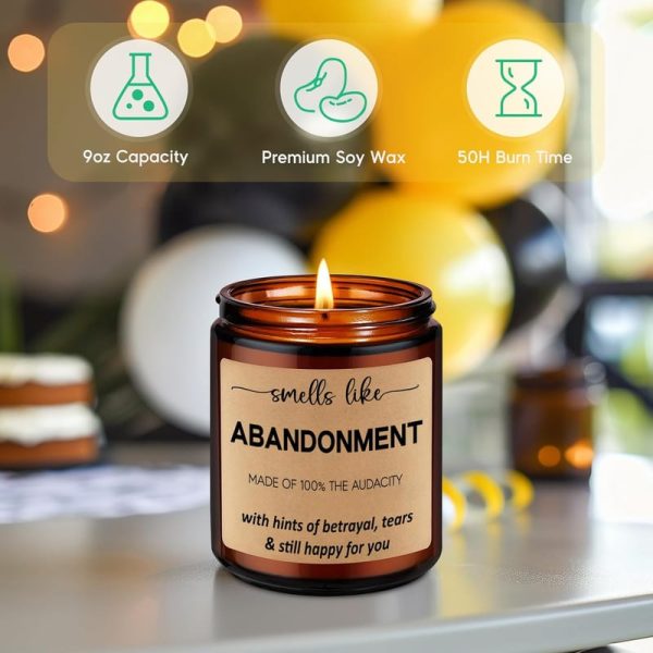 Gspy Funny Scented Candle - Goodbye Moving Away Gift For Coworkers - Image 3