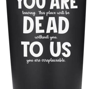Best Farewell Gift - 20 Oz Tumbler For Coworker, Bpa-free Stainless Steel