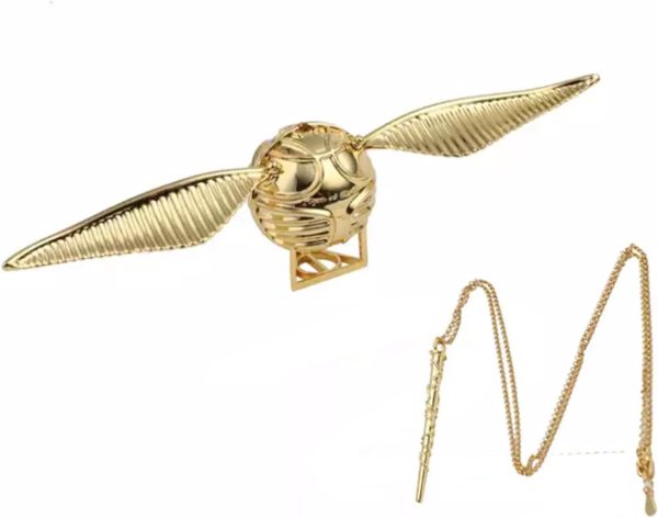 Golden Snitch Ring Box For Proposals & Weddings