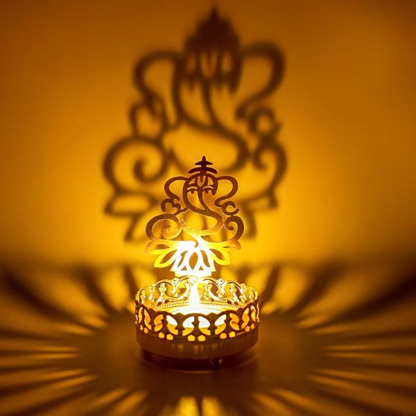 Best Metal Ganesha And Lakshmi Diyas For Diwali Gifts - Image 4