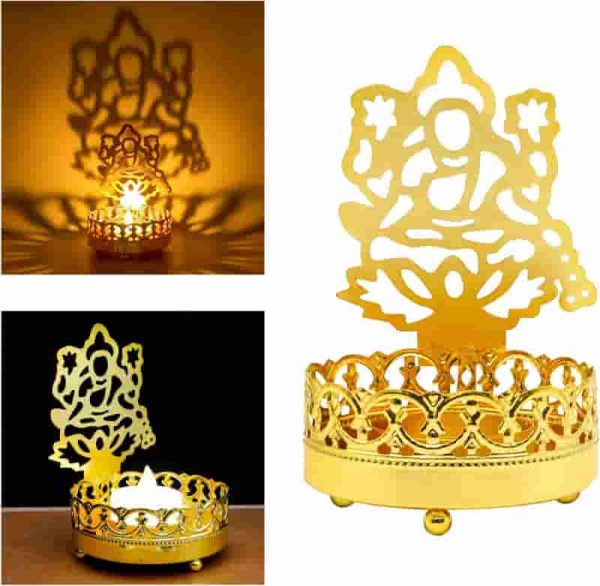 Best Metal Ganesha And Lakshmi Diyas For Diwali Gifts - Image 5
