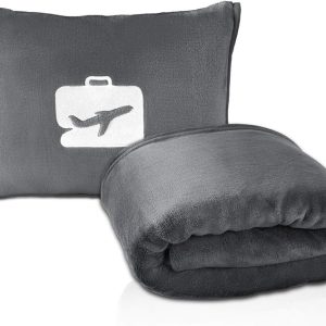 Best Eversnug Travel Blanket & Pillow Set - Ultra-soft & Lightweight