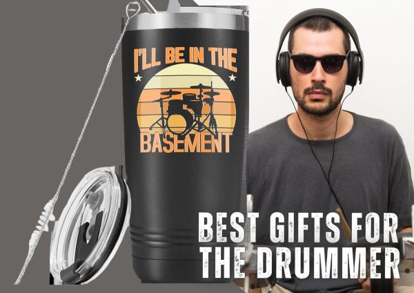 Funny Drummer Gifts: Insulated Tumbler For Music Lovers - Image 3