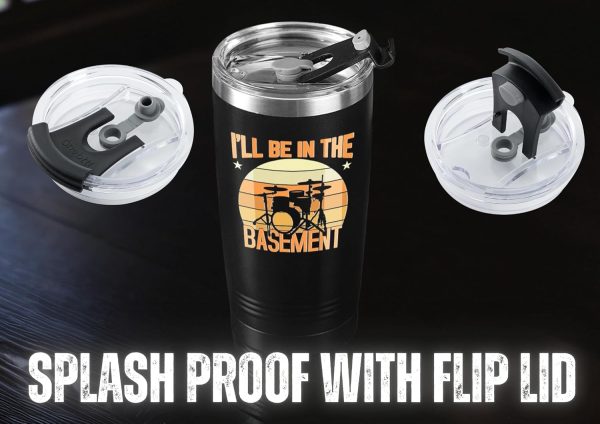 Funny Drummer Gifts: Insulated Tumbler For Music Lovers - Image 5