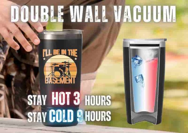 Funny Drummer Gifts: Insulated Tumbler For Music Lovers - Image 6