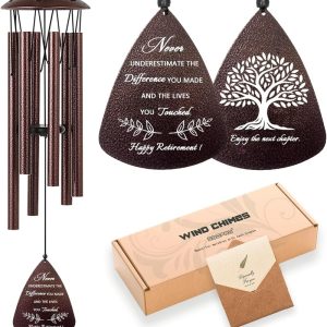 Best Retirement Gift Wind Chimes For Women & Men, 32"
