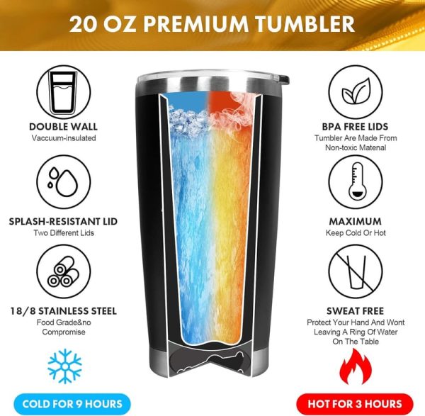 Best 50th Birthday Gift Set For Men - Insulated Tumbler & More - Image 3
