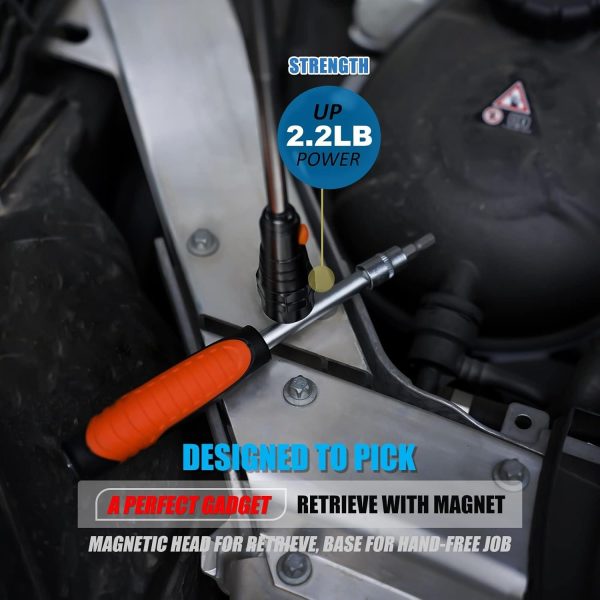 Vibelite Magnetic Flashlight & Pickup Tool - Best Gadget Gift - Image 6