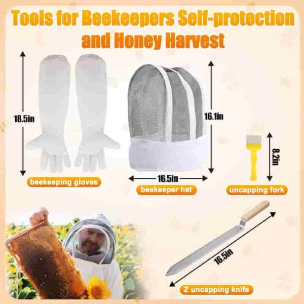 Best Beekeeping Starter Kit For Beginners - 9 Essential Tools - Image 2