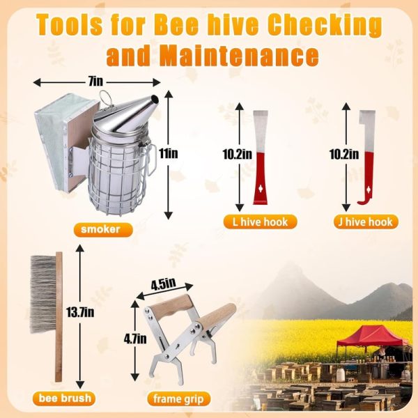 Best Beekeeping Starter Kit For Beginners - 9 Essential Tools - Image 5