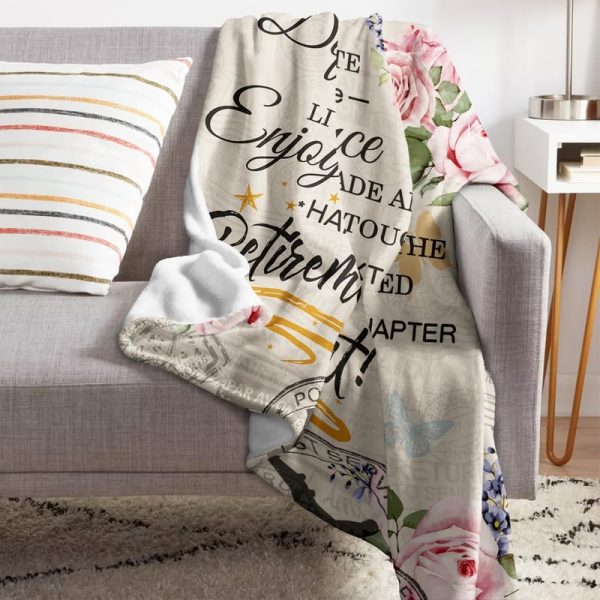 Best Retirement Gifts For Women 2025 – Throw Blanket For Teachers & Moms - Image 3