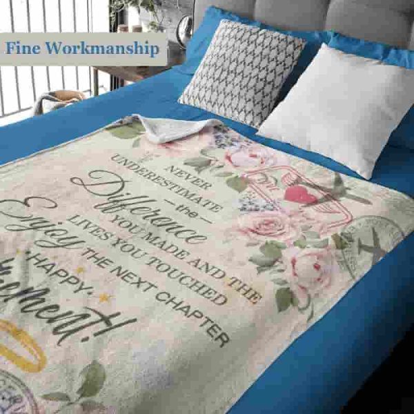 Best Retirement Gifts For Women 2025 – Throw Blanket For Teachers & Moms - Image 6