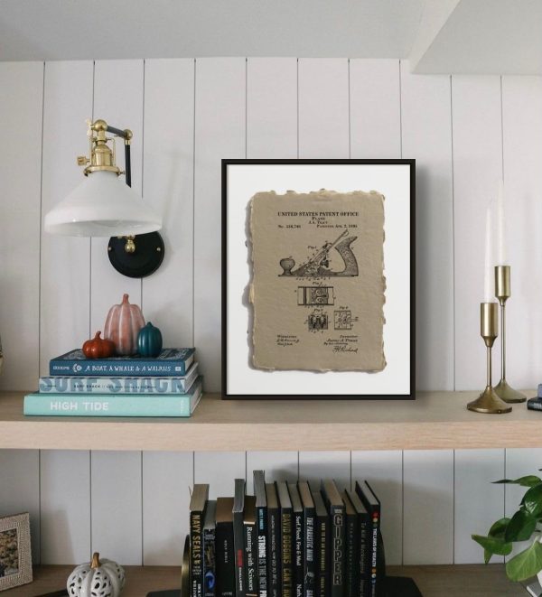 Vintage Patent Tool Wall Art Set - Best Gift For Woodworkers - Image 3