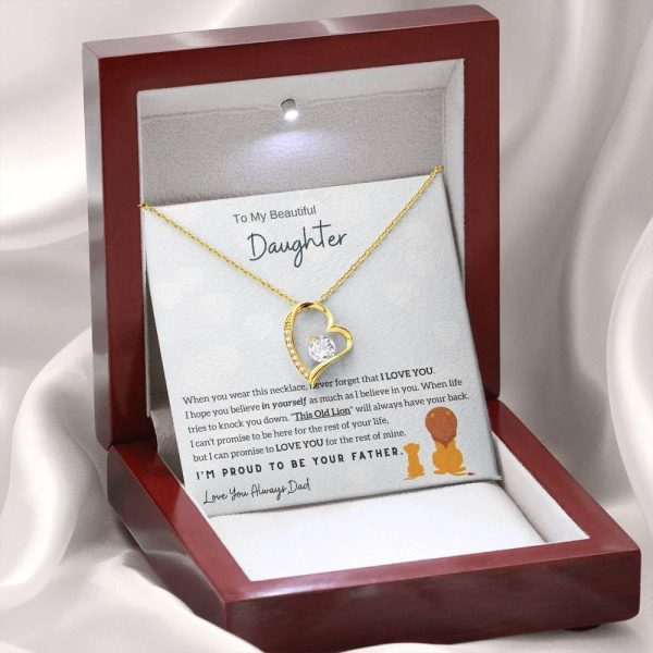 Father-daughter Jewelry Necklace - Heartfelt Gift For Christmas & Birthdays - Image 3