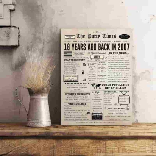Best 18th Birthday Card - Retro Gifts For Teens - Image 5