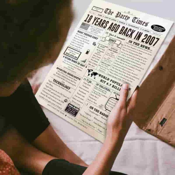 Best 18th Birthday Card - Retro Gifts For Teens - Image 6