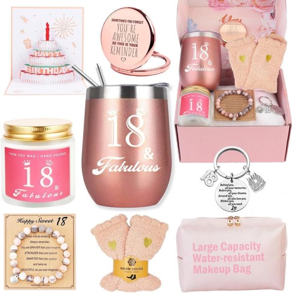 Unique 18th Birthday Gift Box For Girls & Women