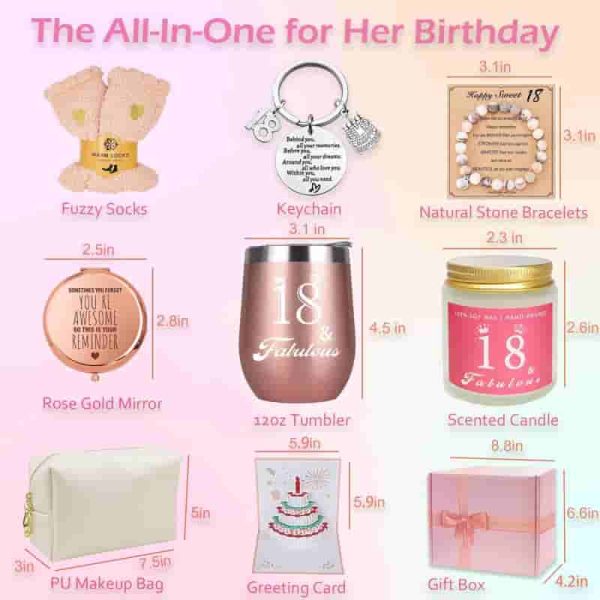 Unique 18th Birthday Gift Box For Girls & Women - Image 2