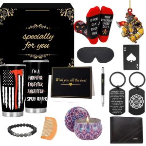 Best Firefighter Gifts For Men - 13pcs Set For Birthday & Graduation