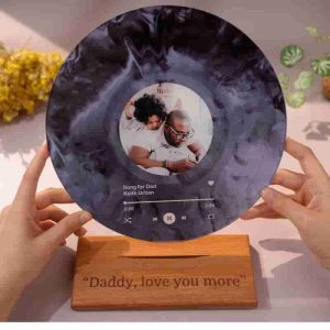Best Personalized Vinyl Record Plaque - Unique Gift Idea