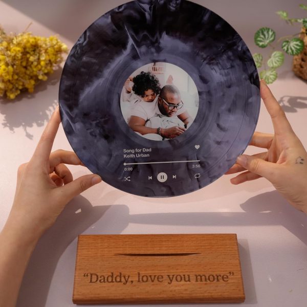 Best Personalized Vinyl Record Plaque - Unique Gift Idea - Image 3