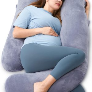 Best 57-inch U-shaped Pregnancy Pillow For Full Body Support