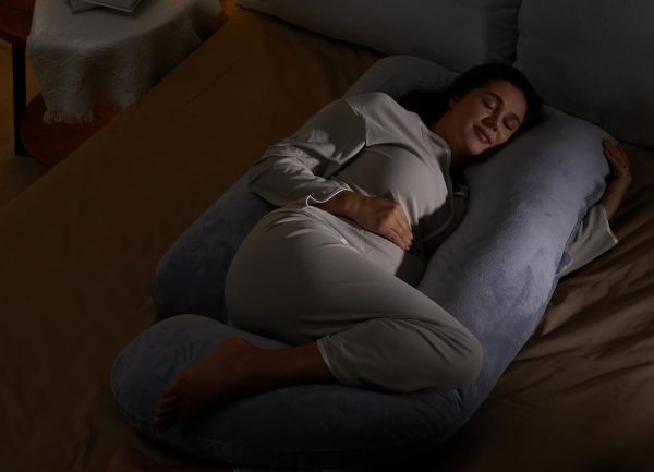 Best 57-inch U-shaped Pregnancy Pillow For Full Body Support - Image 3