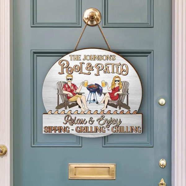 Best Personalized Pool & Patio Sign - Perfect Summer Gift - Image 4