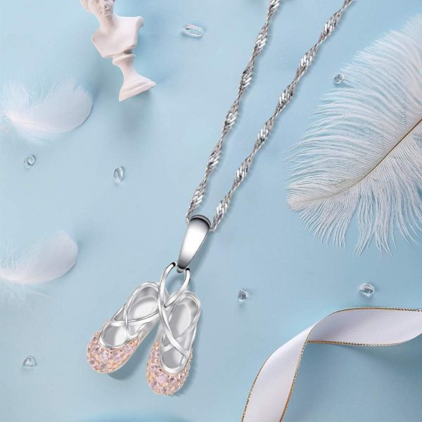 925 Sterling Silver Ballerina Necklace - Best Dance Gift - Image 5