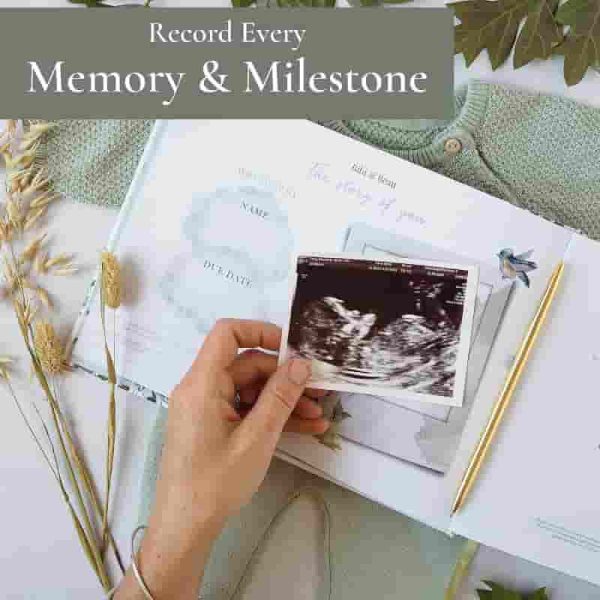 Best Pregnancy Journal & Baby Memory Book - 40-week Milestone Tracker - Image 4