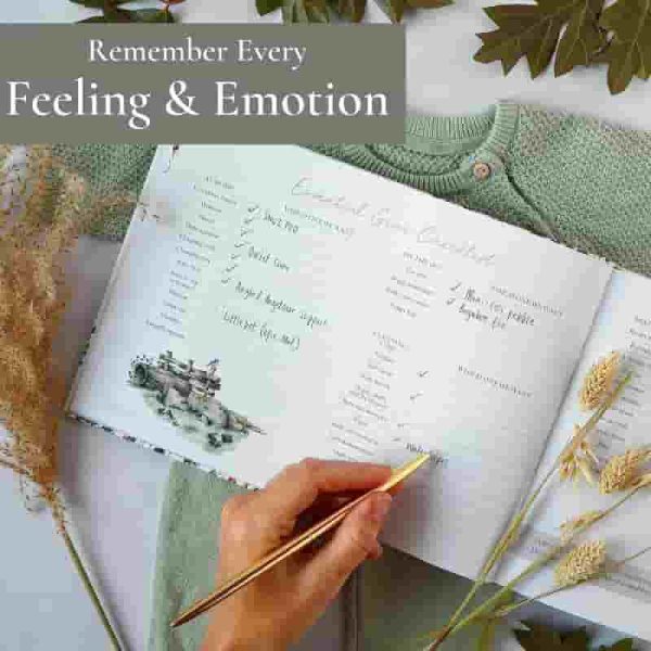 Best Pregnancy Journal & Baby Memory Book - 40-week Milestone Tracker - Image 5