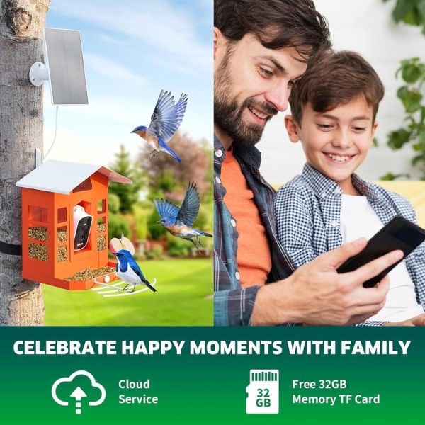 2k Hd Smart Bird Feeder Camera With Ai, Solar Power & Alerts - Image 5