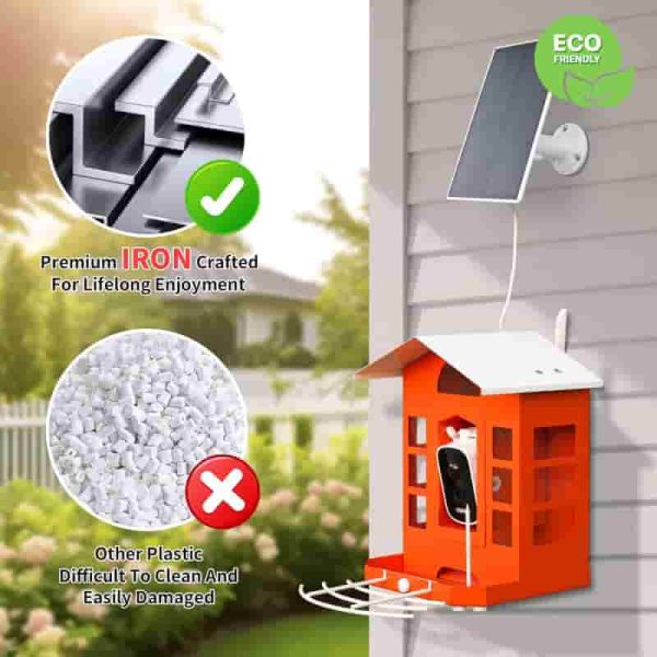 2k Hd Smart Bird Feeder Camera With Ai, Solar Power & Alerts - Image 6