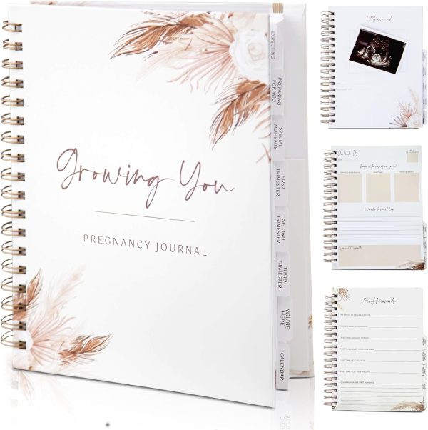 Best Boho Themed Pregnancy Journal - Keepsake & Planner