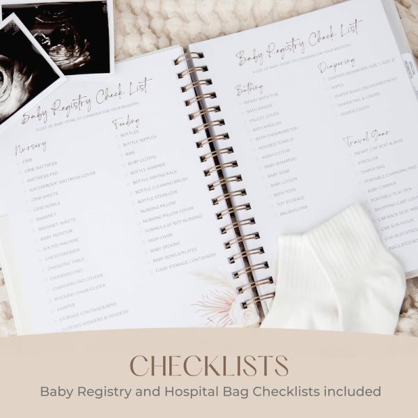 Best Boho Themed Pregnancy Journal - Keepsake & Planner - Image 5