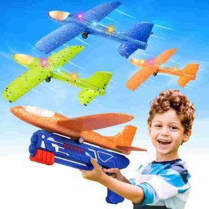 Best Led Foam Glider Toys - 3 Pack Airplane Launcher