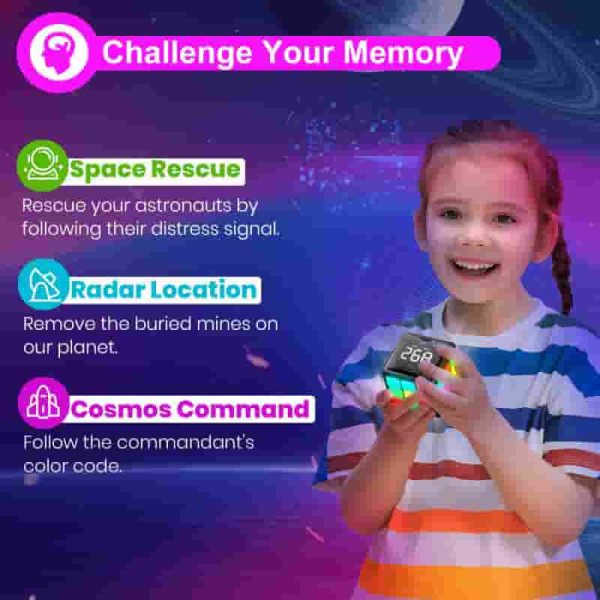 Best Rechargeable Game Cube - Fun Brain & Memory Gift - Image 6